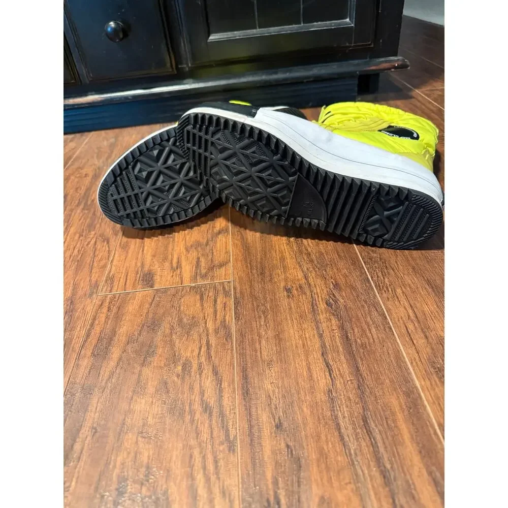 Women's Neon Yellow Converse MC WR Boot High Lemon Venom Boots - Sz  9
